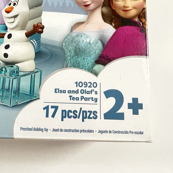 Lego Duplo Frozen Disney 10920 Elsa and Olaf's Tea Party Complete W/ Box & Book - Picture 9 of 12